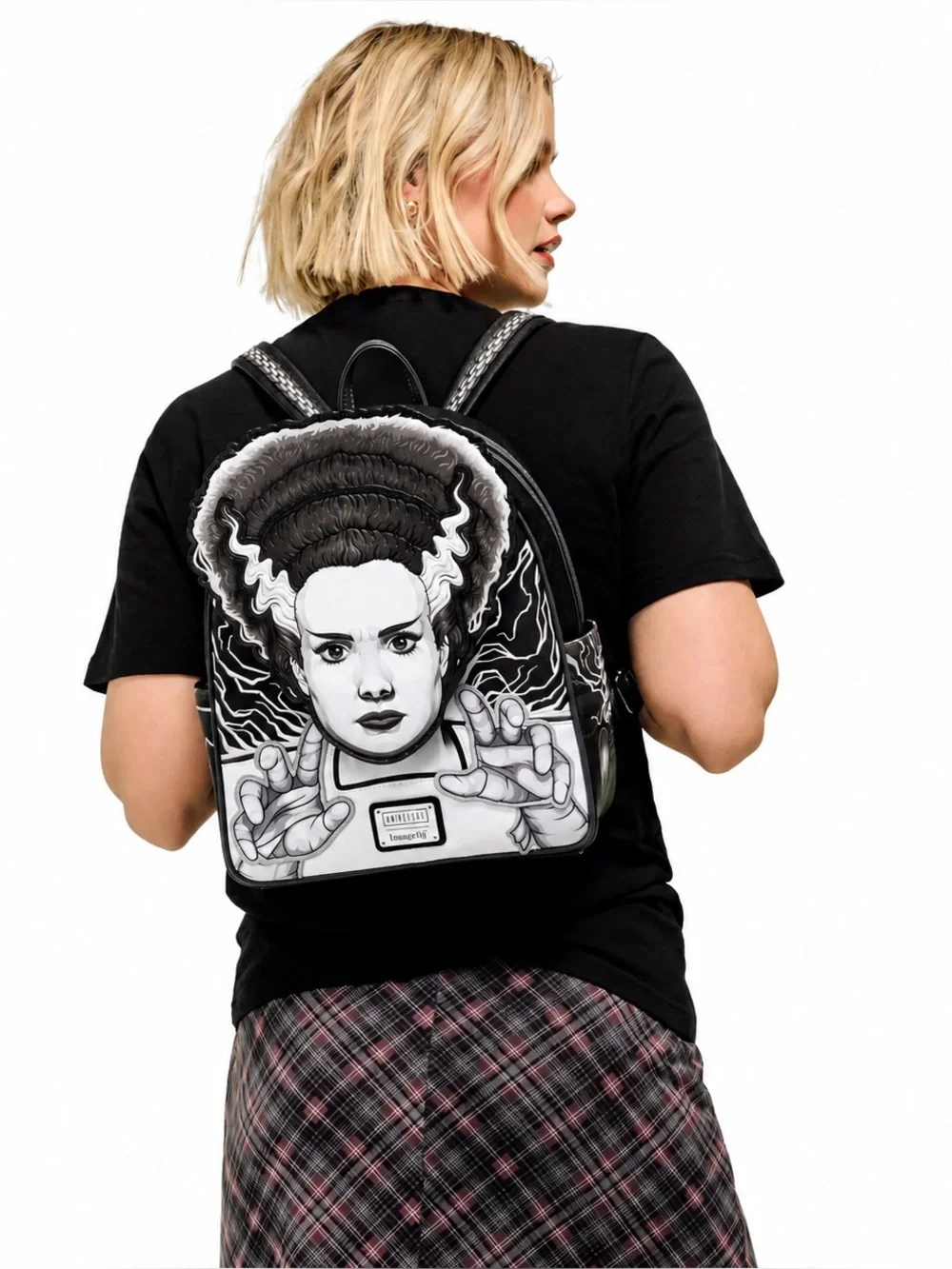 Loungefly The Bride Of Frankenstein Glow Mini Backpack